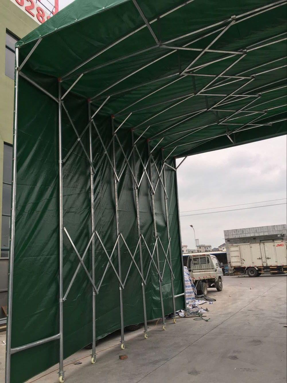 【长沙推拉帆布雨棚工地棚仓库棚停车棚】价格,厂家,雨篷-搜了网