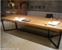 上海韩尔供应苏州西餐厅实木桌椅 简约西餐厅桌椅定制
