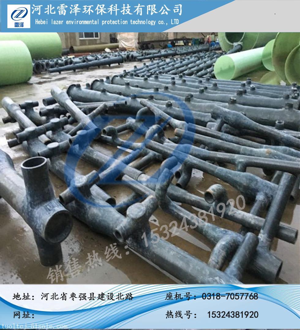 供应电厂吸收塔喷淋管 浆液循环管道 化工用玻璃钢管道 管件厂家
