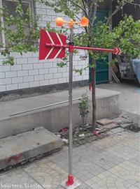 供应邯郸麒腾风轮式风向标 金属风向标