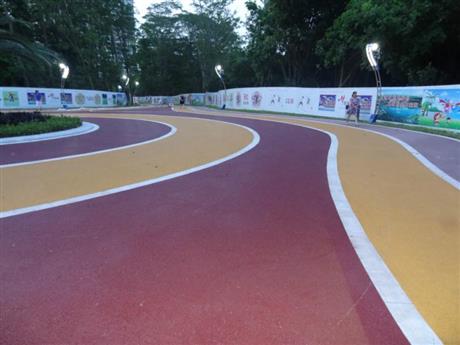 資陽(yáng)市地坪模具  壓印混泥土  透水地坪  彩色水泥壓花地坪