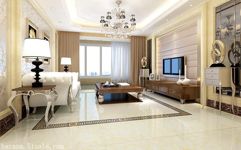 全抛釉瓷砖地砖客厅地板砖瓷砖800x800卧室耐磨防滑釉面玻化砖