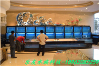 如皋海鲜鱼缸定做如皋海鲜池制作如皋鱼缸定做超市海鲜池制做