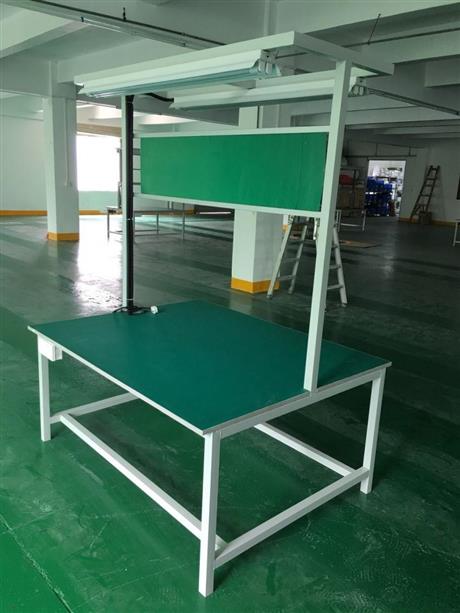 直銷帶燈架工作臺|光明工作臺
