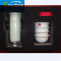 黑色形状纸箱内绵 电子产品礼品盒包装 辅助包装海绵材料