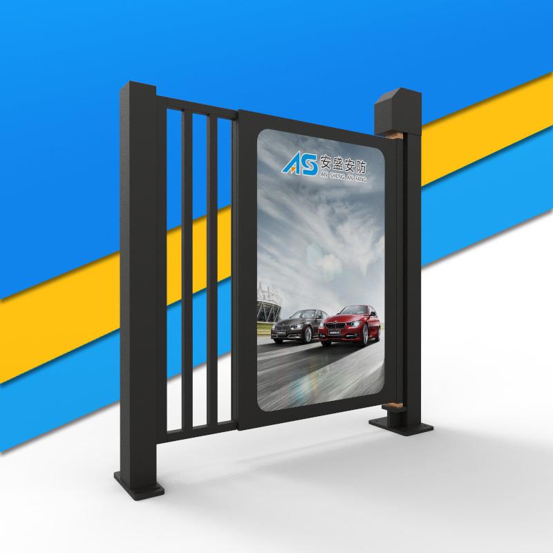 小区单元门广告小区广告门自动门新品上市